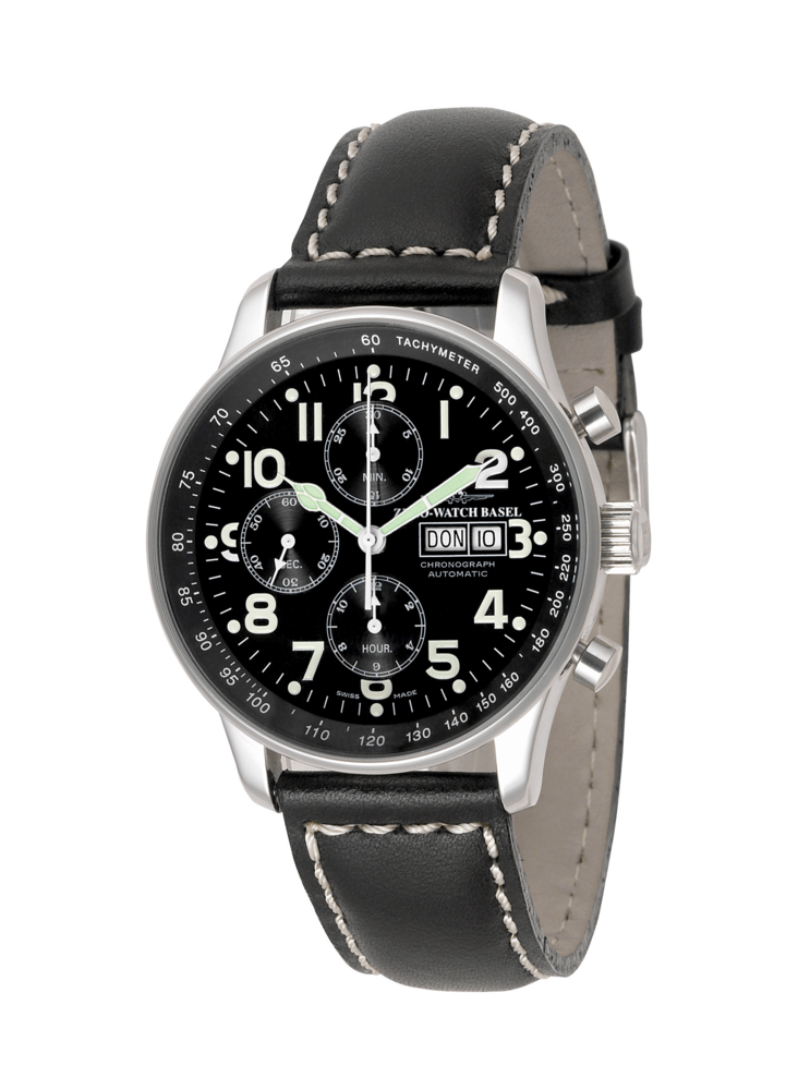 Zeno-Watch Basel Pánské hodinky X - Large Pilot - Chronograf ZNP557TVDDA1
