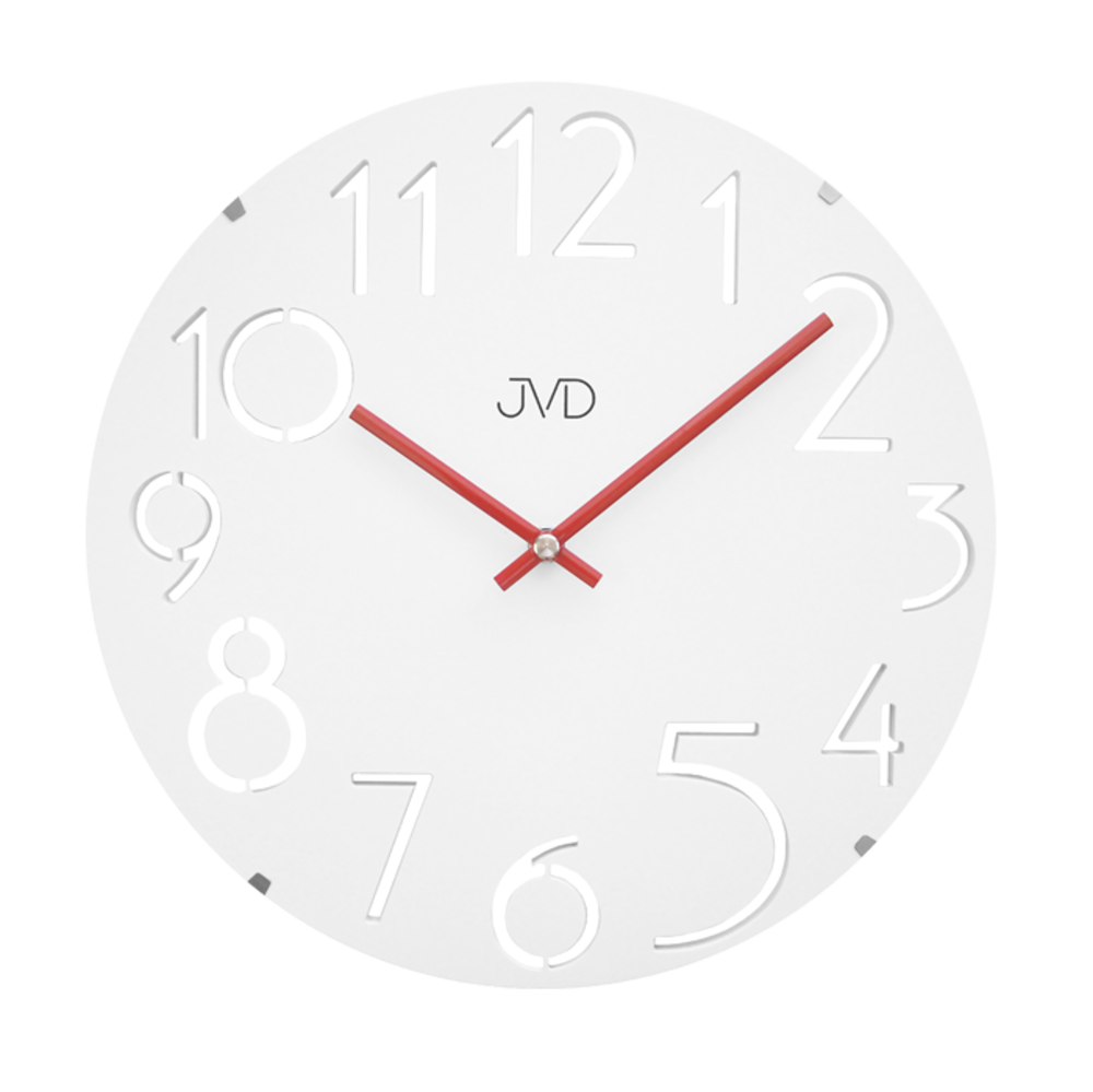 Designové dřevěné hodiny JVD HT076