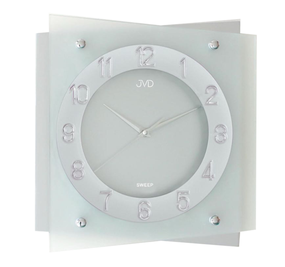 JVD Skleněné nástěnné hodiny JVD NS29104.1