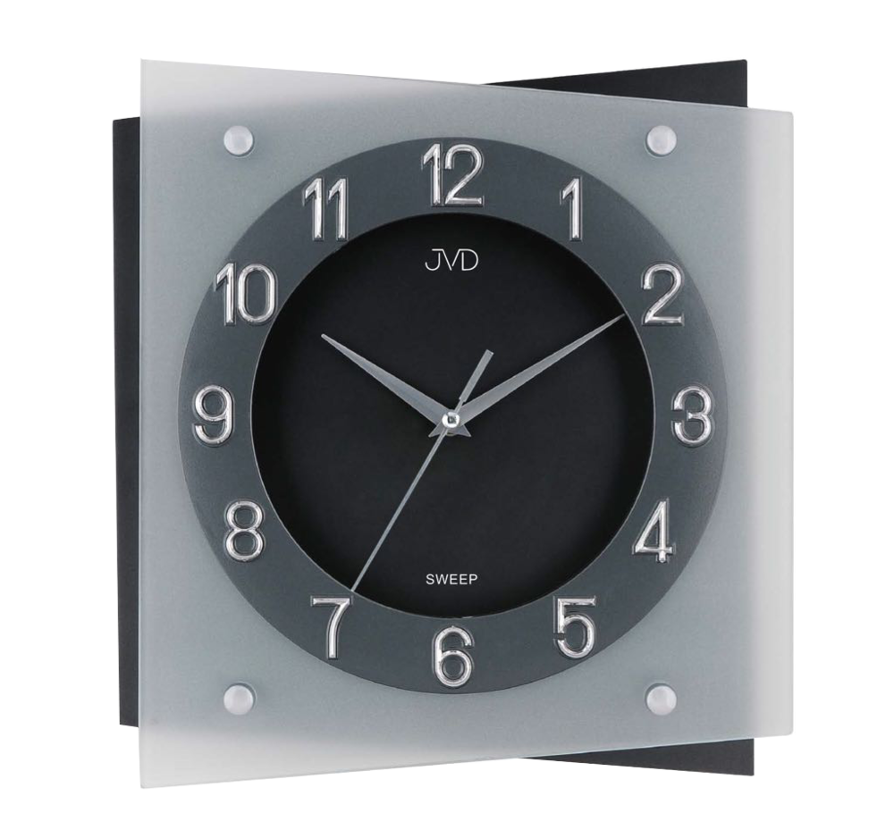 JVD Skleněné nástěnné hodiny JVD NS29104.2