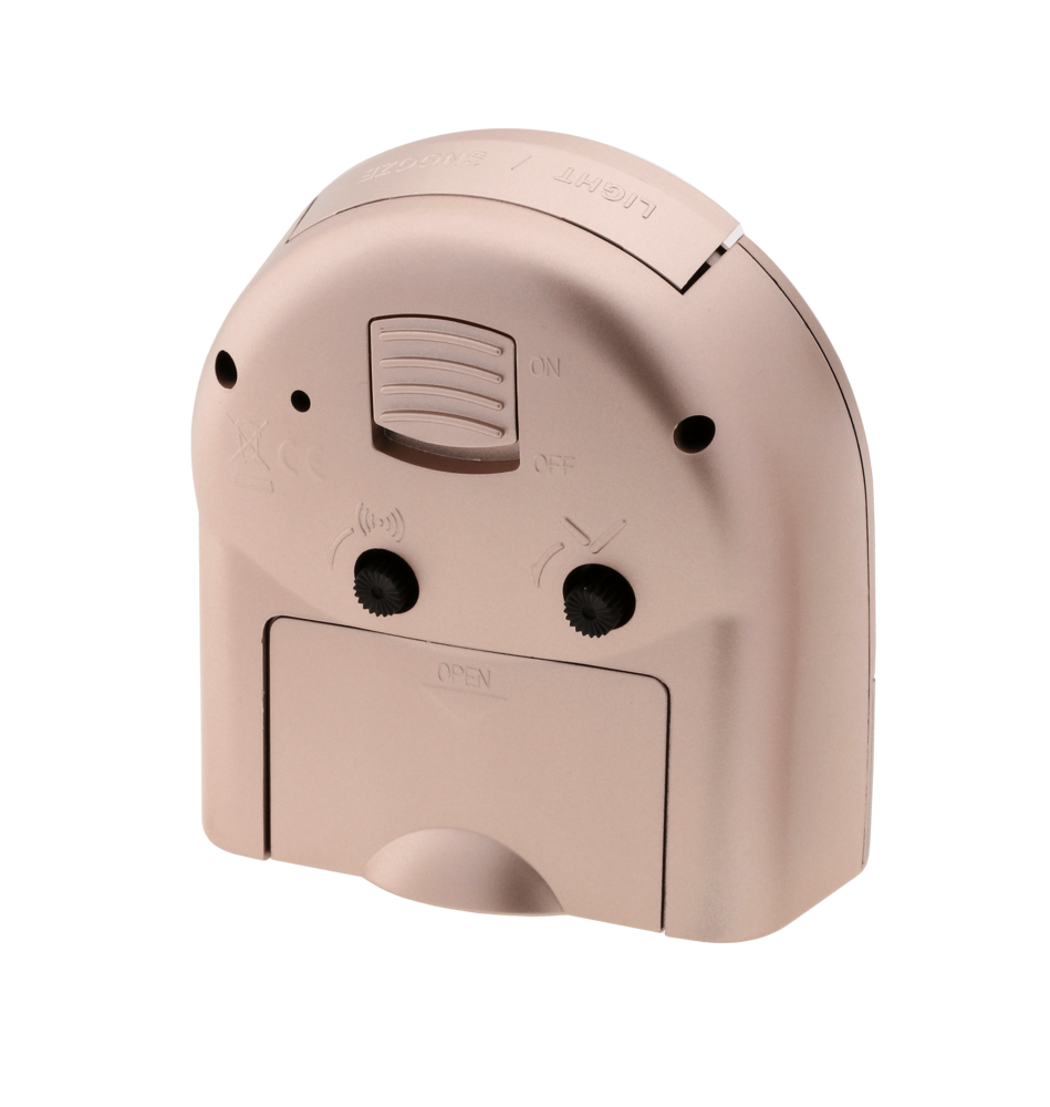 JVD Netikajcí tichý přehledný budík JVD SRP889.3