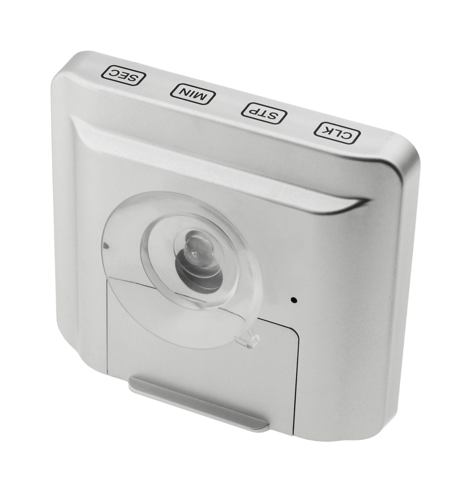 JVD Koupelnové hodiny stříbrné JVD SH8209.1