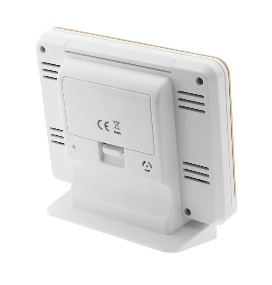 JVD Digitální rádiem řízený budík JVD bílý RB9242.1