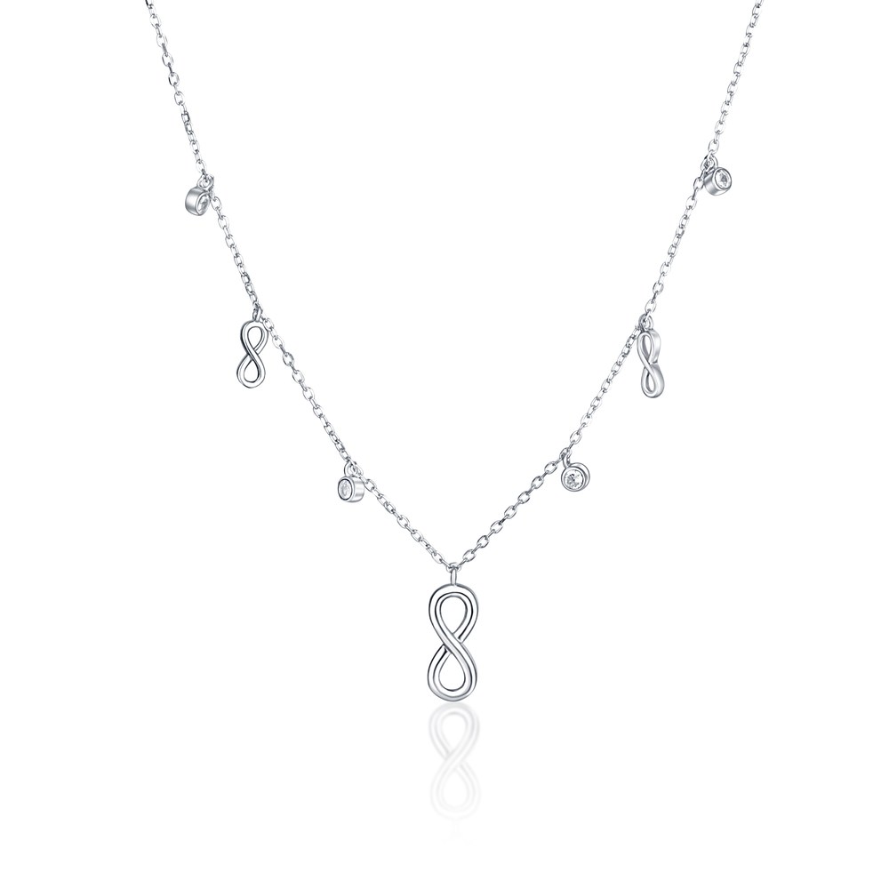 JVD Stříbrný náhrdelník SVLN0144XH2BI42