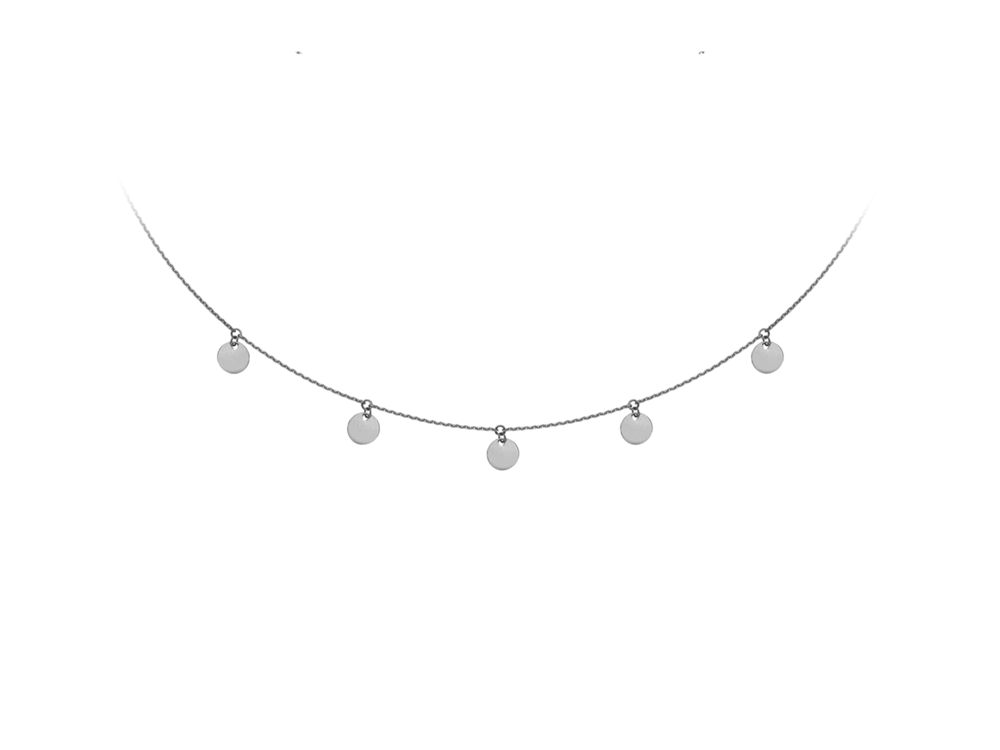 JVD Dámský stříbrný náhrdelník SVLN0173XH2BI42
