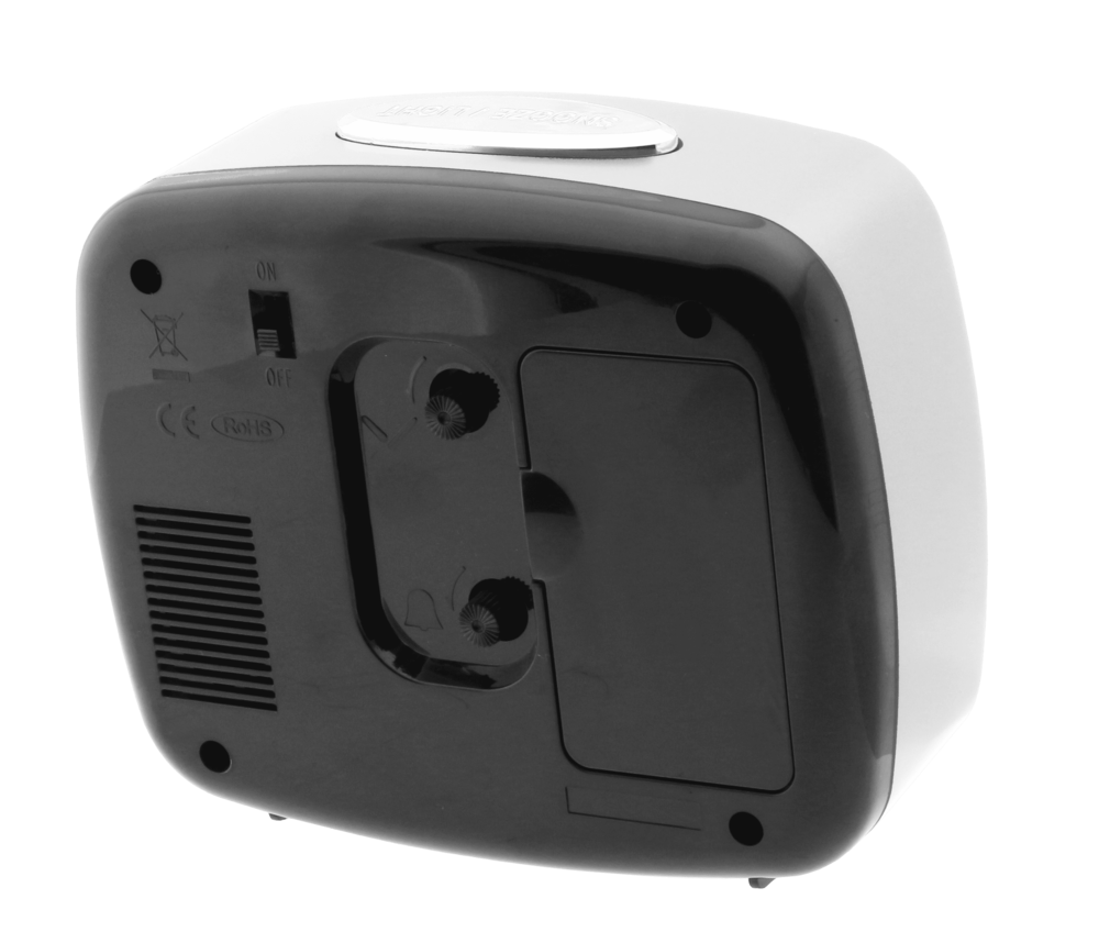 JVD Analogový budík JVD sweep SRP905.3 s mechanickým zvoněním