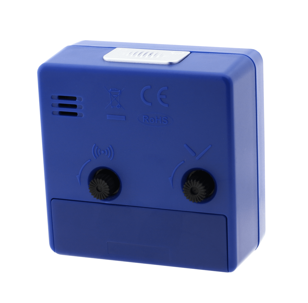 JVD Tichý netikající ručkový budík JVD SRP26.4 SWEEP s plynulým chodem (nejlevnější)