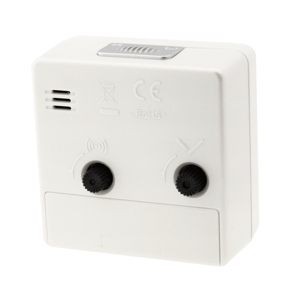 JVD Tichý netikající ručkový budík JVD SRP26.1 SWEEP s plynulým chodem (nejlevnější)