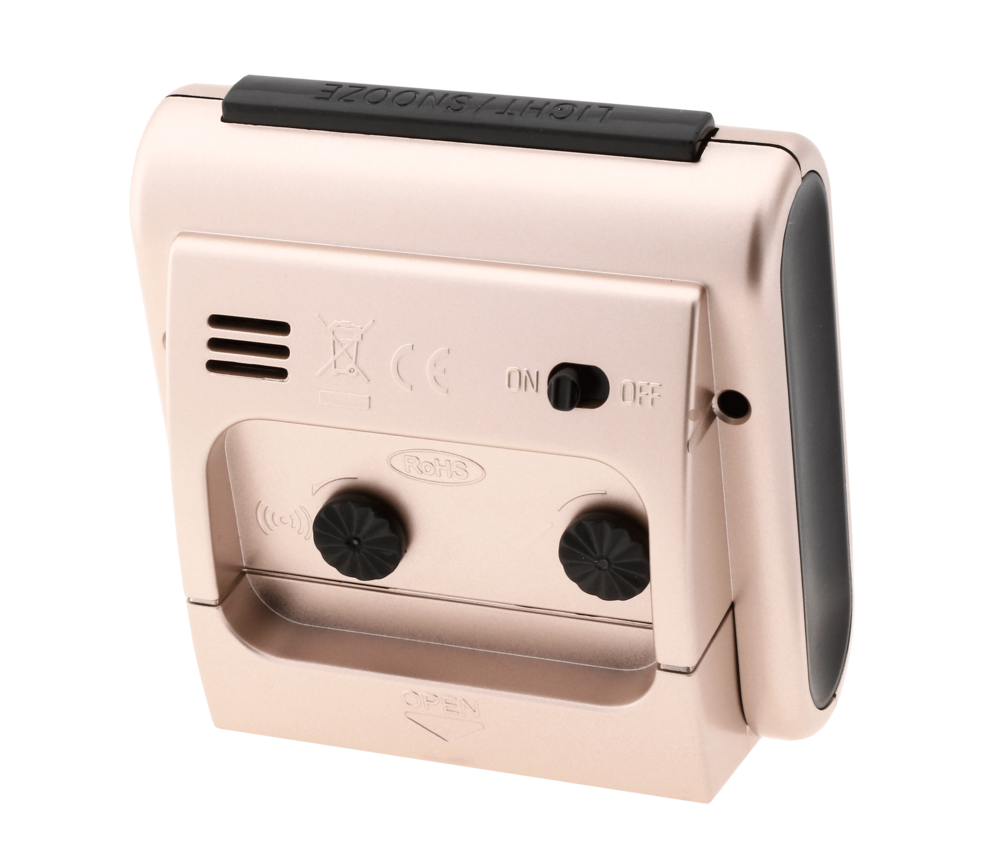 JVD Malý netikající tichý budík Q JVD rose SRP962.10