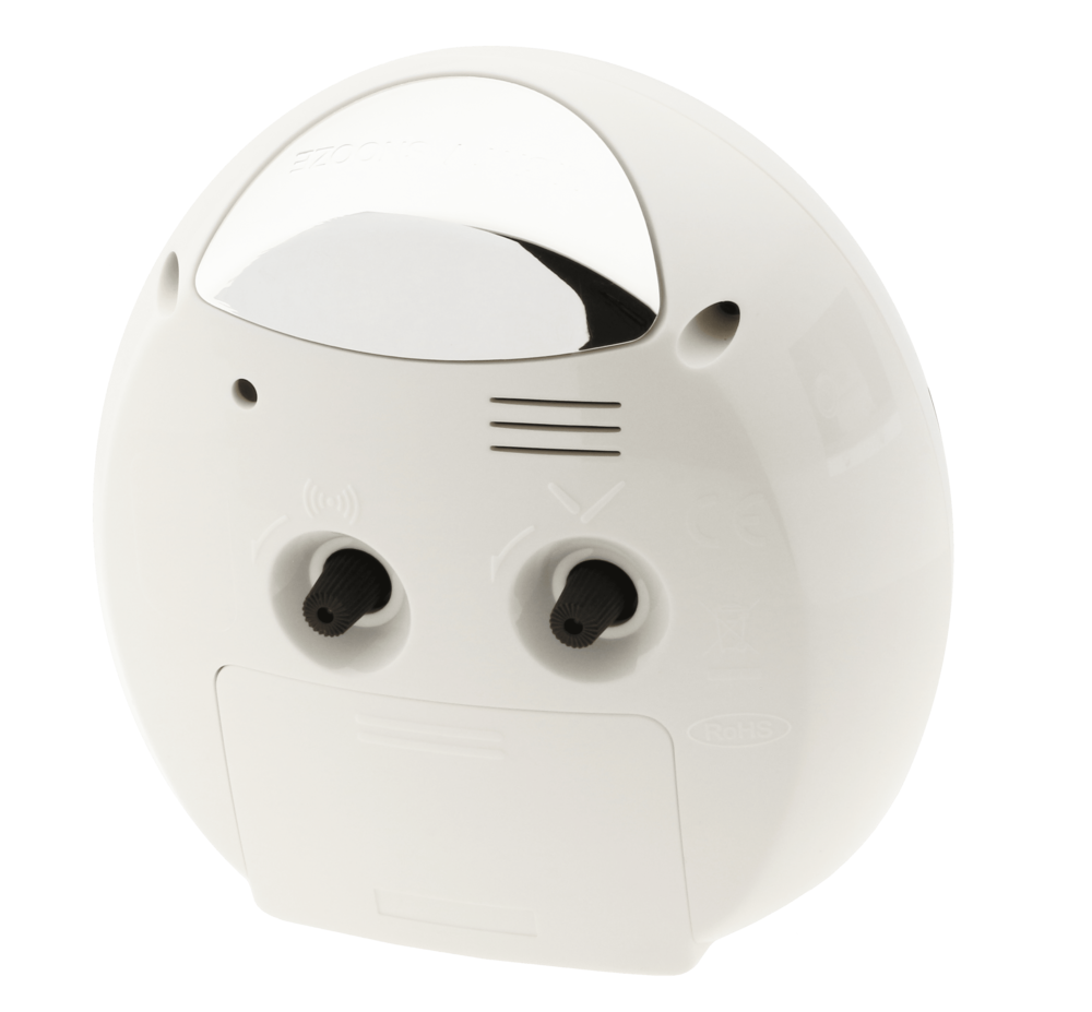 JVD Bílý Analogový budík JVD SRP130.1