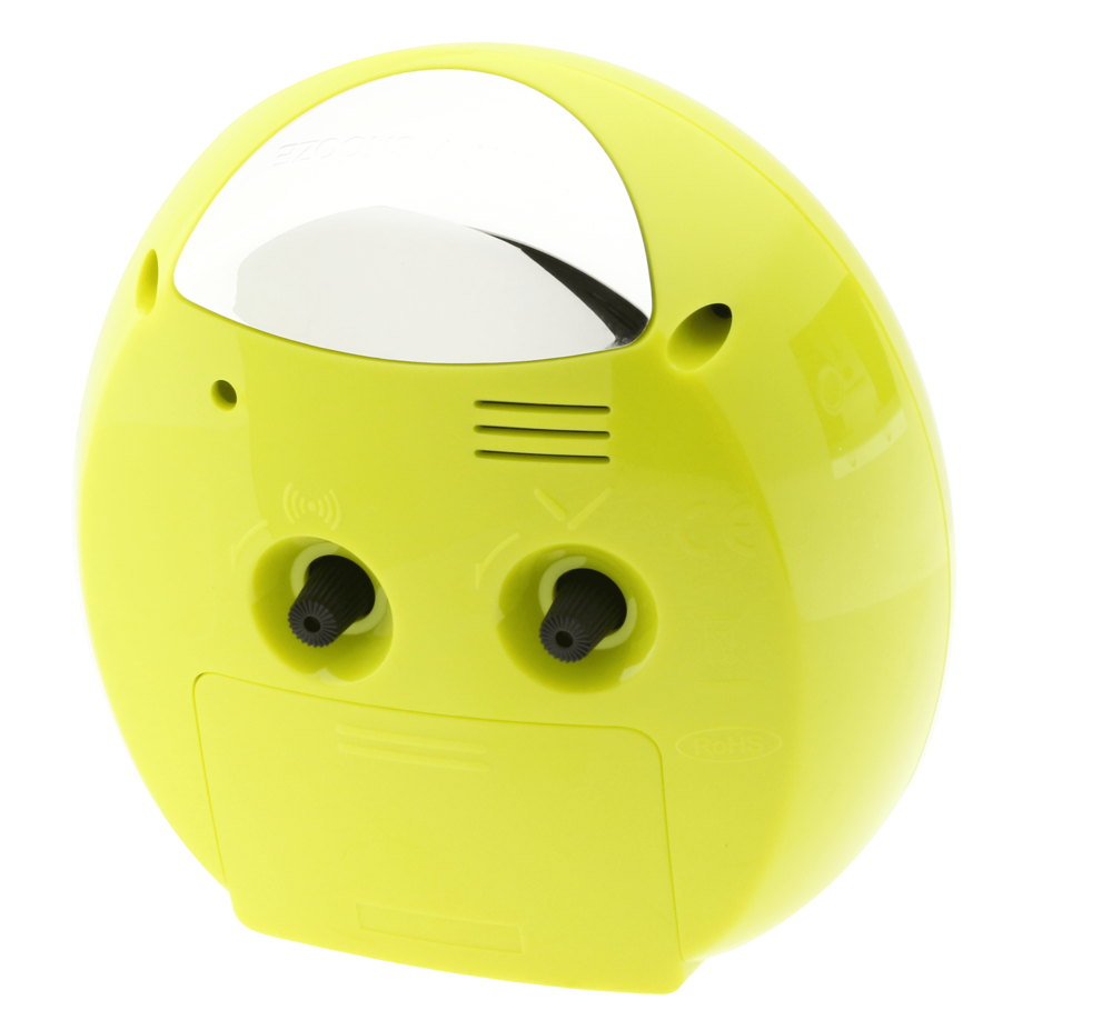 JVD Netikající tichý Budík Quartz JVD zelený SRP130.6