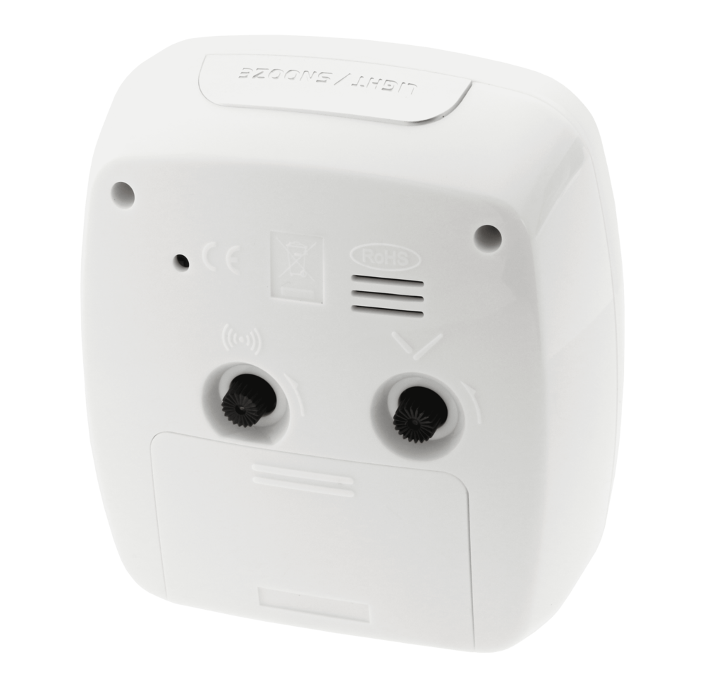 JVD Analogový netikající tichý budík JVD SRP313.1