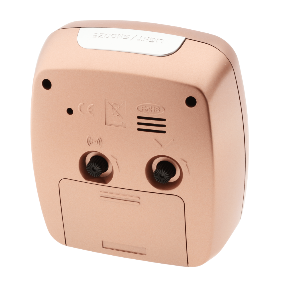 JVD Analogový netikající tichý budík JVD SRP313.3