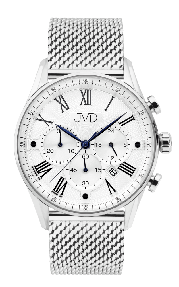 JVD Vodotěsné pánské náramkové hodinky chronografy JVD JE1001.2