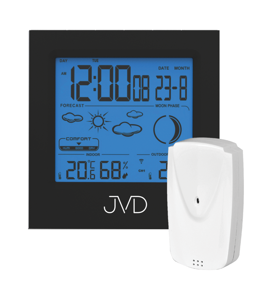 JVD Rádiem řízená meteorologická stanice JVD RB672.1
