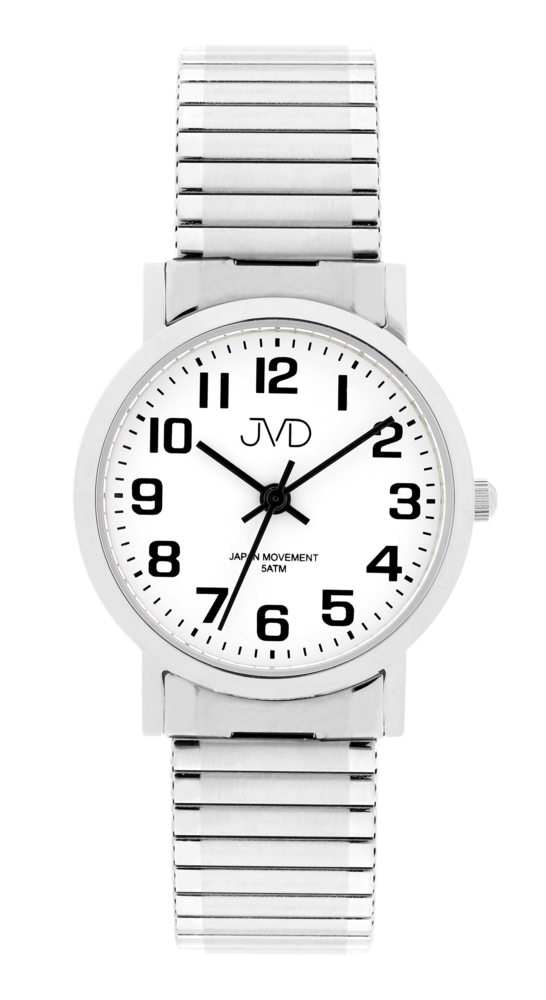 JVD Dámské stříbrné ocelové hodinky JVD steel J4012.6