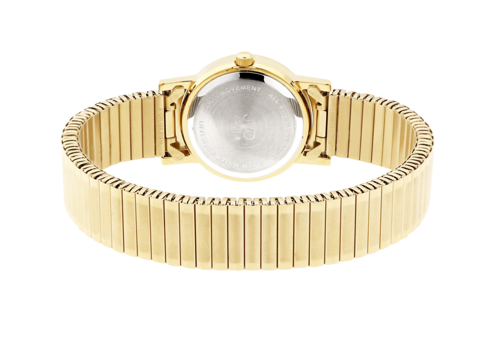 JVD Dámské módní ocelové hodinky na pružném pérovém řemínku JVD J4061.8