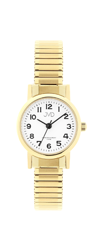 JVD Dámské elegantní zlacené náramkové hodinky JVD steel J4010.5