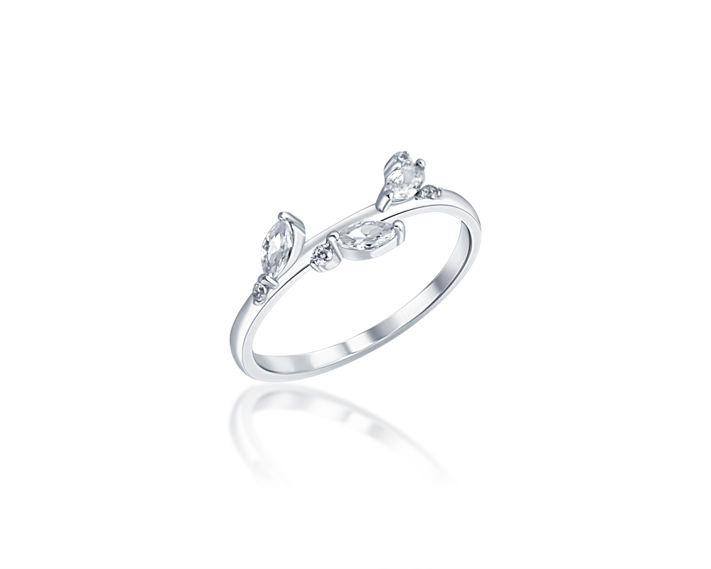 JVD Stříbrný dámský prsten JVD 925/1000 SVLR0413XH2BI57