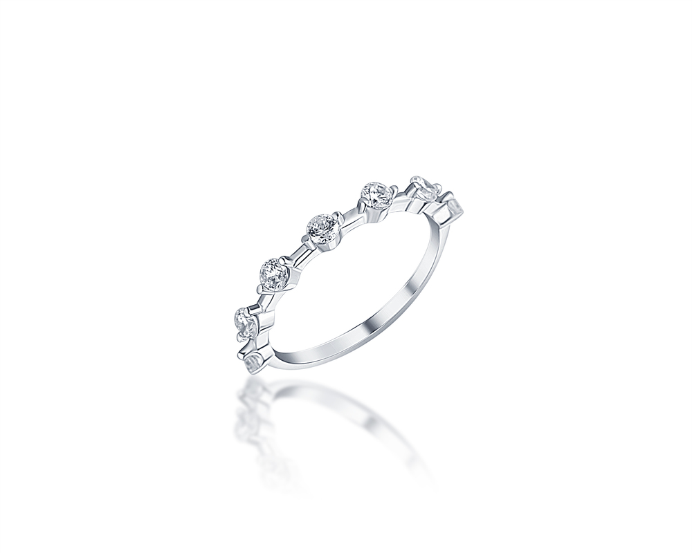 JVD Dámský stříbrný prsten 925/1000 SVLR0416XH2BI57