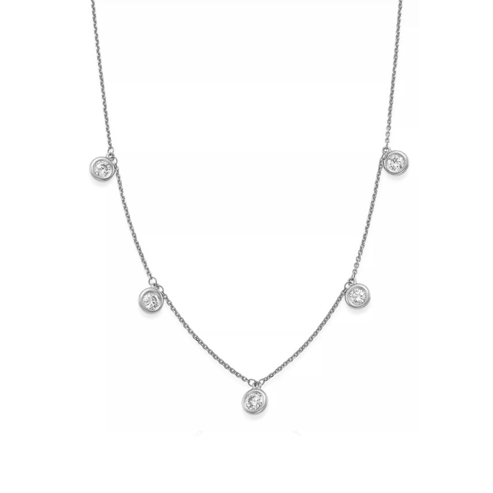 JVD Dámský stříbrný náhrdelník SVLN0200XH2BI45