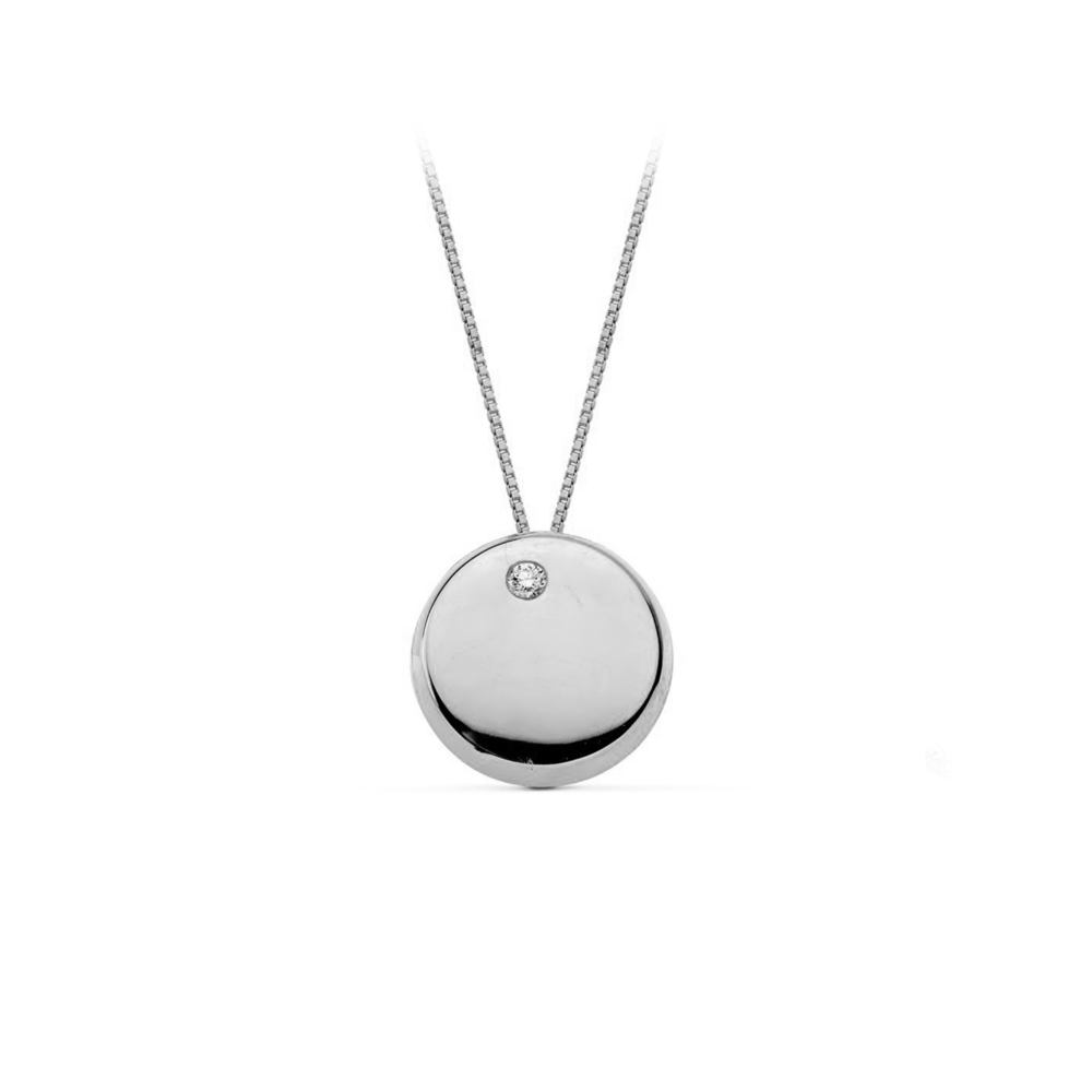 JVD Dámský stříbrný náhrdelník SVLN0456SH2BI45