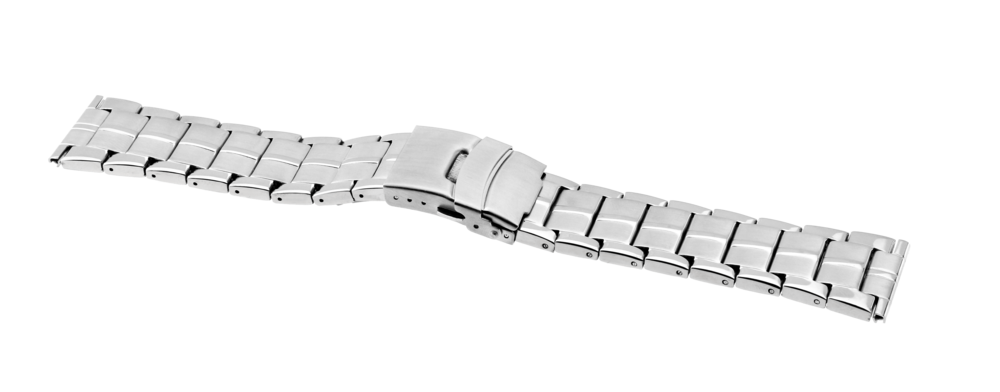 JVD Ocelový kovový řemínek na hodinky Kovový tah KT 189/24