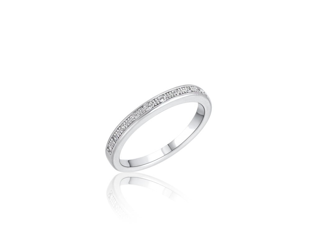 JVD Dámský stříbrný prsten 925/1000 SVLR0439XH2BI56