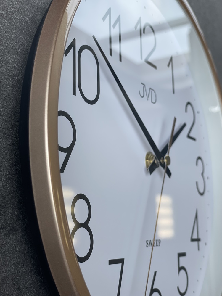 JVD Netikající tiché hodiny zlaté HX2487.1