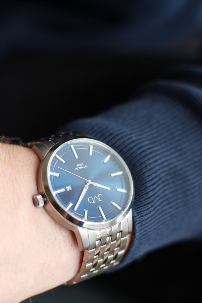 JVD Pánské titanové vodotěsné náramkové hodinky JVD JE2004.2 - 10ATM