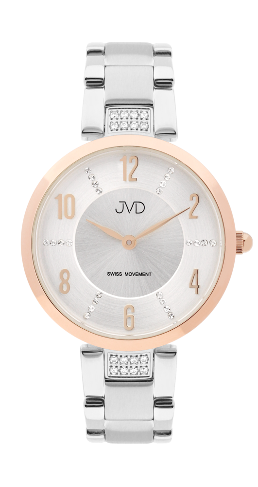 JVD Dámské rose gold náramkové hodinky JVD JG1025.2