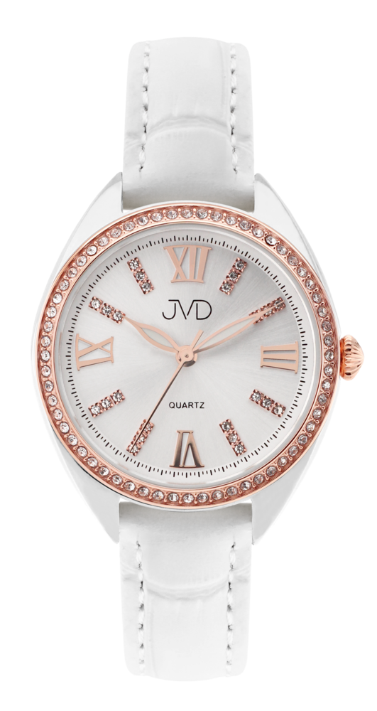 JVD Dámské rose gold náramkové hodinky JVD JG1028.2