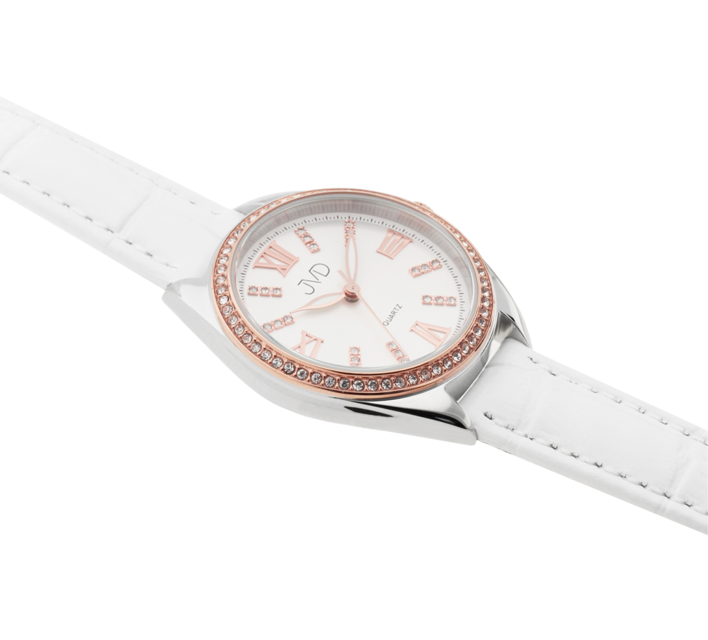 JVD Dámské rose gold náramkové hodinky JVD JG1028.2