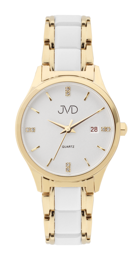 JVD Dámské zlaté náramkové hodinky JVD JG1029.2