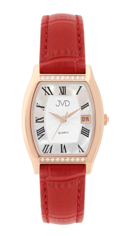 JVD Dámské zlaté náramkové hodinky JVD JG1027.4