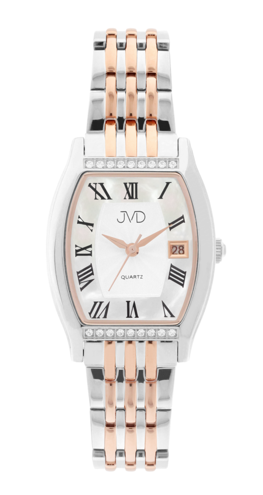 JVD Dámské elegantní hranaté šperkové hodinky JVD JG1027.2
