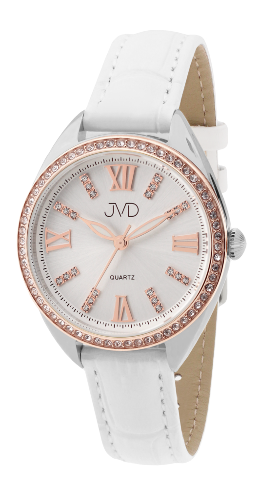 JVD Dámské rose gold náramkové hodinky JVD JG1028.2