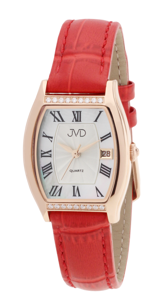 JVD Dámské zlaté náramkové hodinky JVD JG1027.4