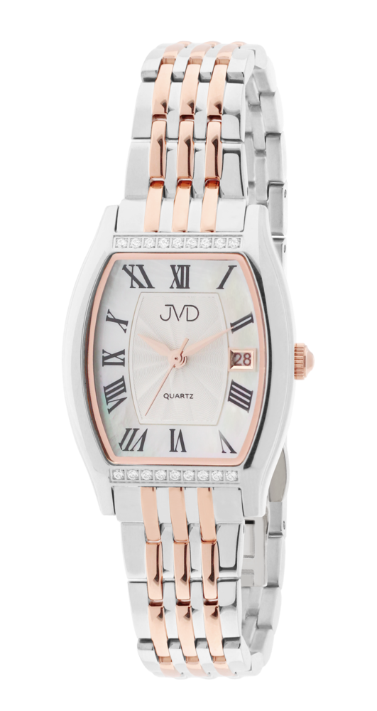 JVD Dámské rose gold náramkové hodinky JVD JG1027.2