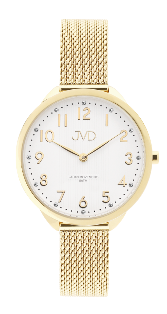 JVD Dámské zlaté náramkové hodinky JVD J4191.6