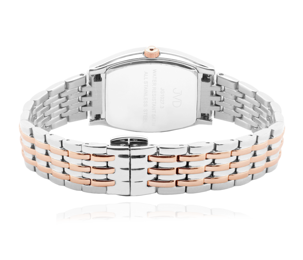 JVD Dámské rose gold náramkové hodinky JVD JG1027.2