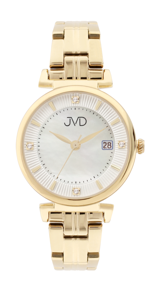 JVD Dámské zlaté náramkové hodinky JVD JG1030.3