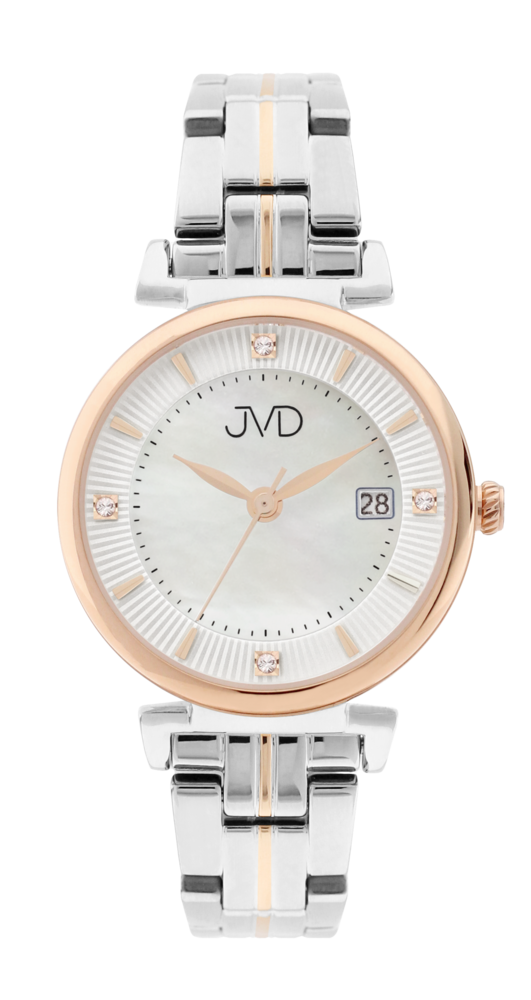 JVD Dámské rose gold náramkové hodinky JVD JG1030.2