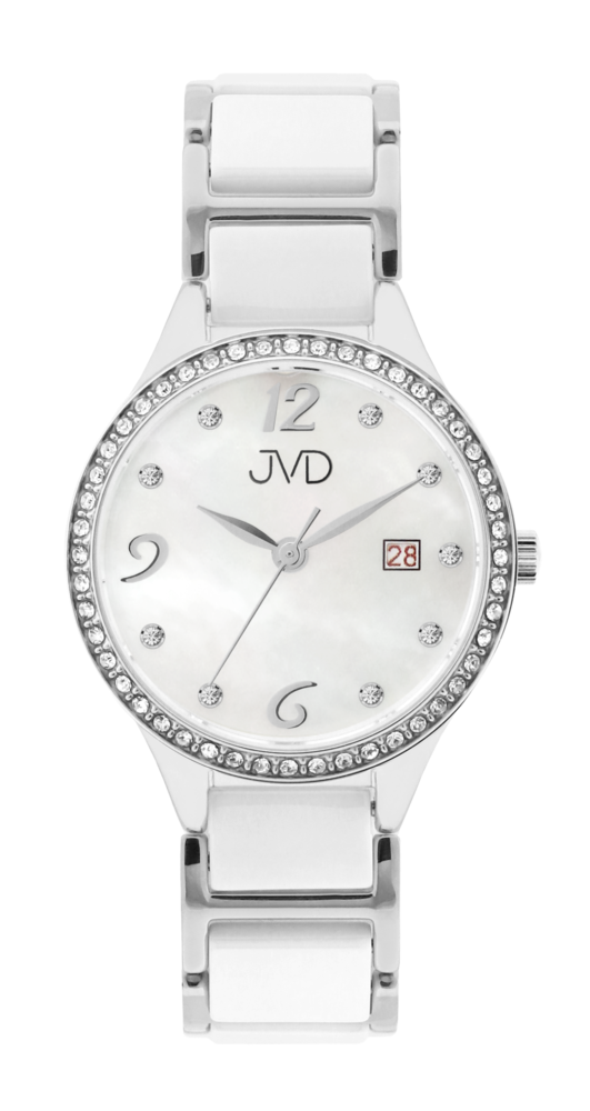 JVD Dámské stříbrné náramkové hodinky JVD JG1031.1