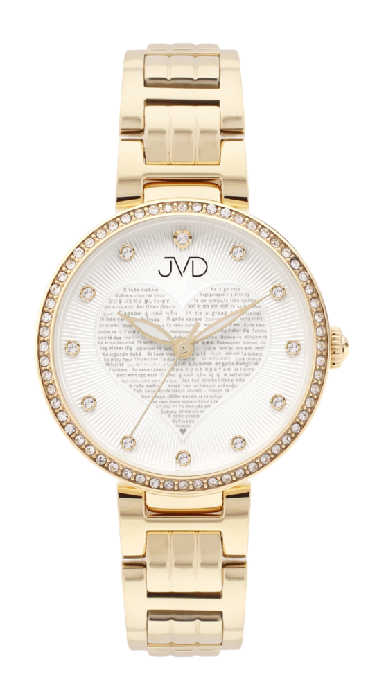 JVD Dámské zlaté náramkové hodinky JVD JG1032.4