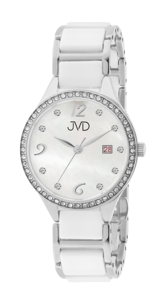 JVD Dámské stříbrné náramkové hodinky JVD JG1031.1