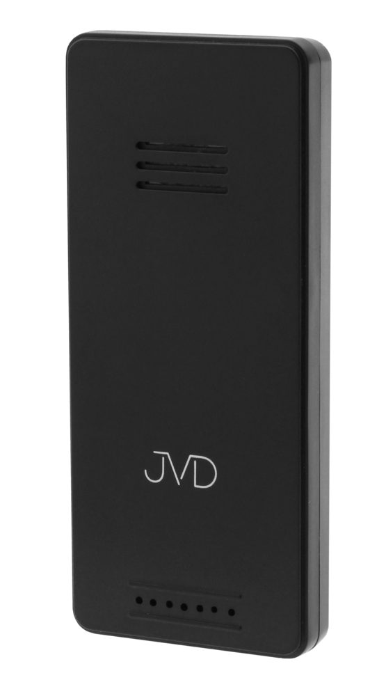 JVD Černý rádiem řízený budík JVD RB3552.2