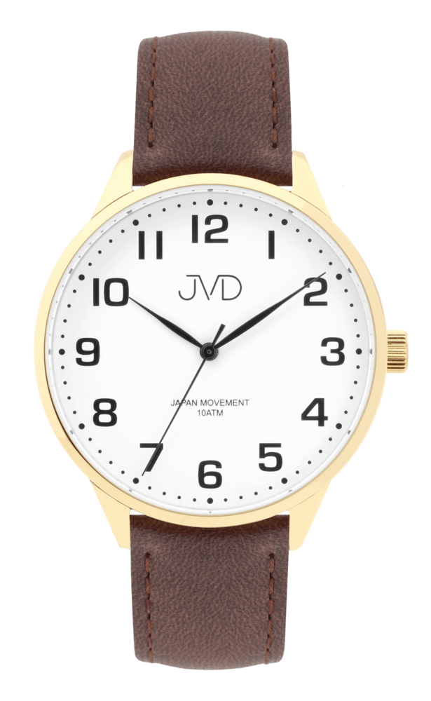 JVD Pánské zlacené náramkové hodinky JVD J1130.4