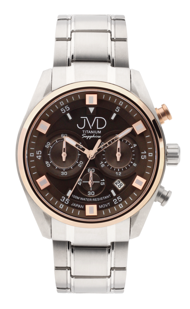 JVD Pánské náramkové hodinky - chronograf JVD JE2005.3