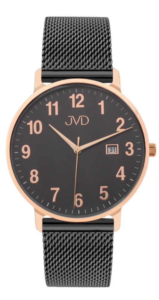 JVD Stříbrné designové náramkové hodinky JVD J-TS48